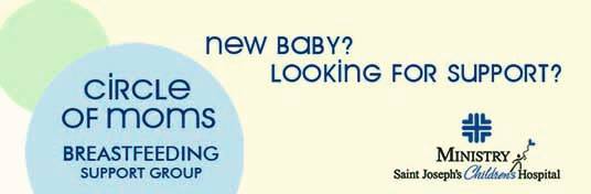 New Baby? Looking for Support? Circle of Moms Breastfeeding Support Group